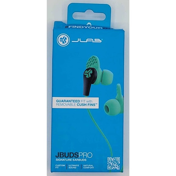 JLab JBuds Pro Signature Earbuds, Teal - Picture 2 of 6
